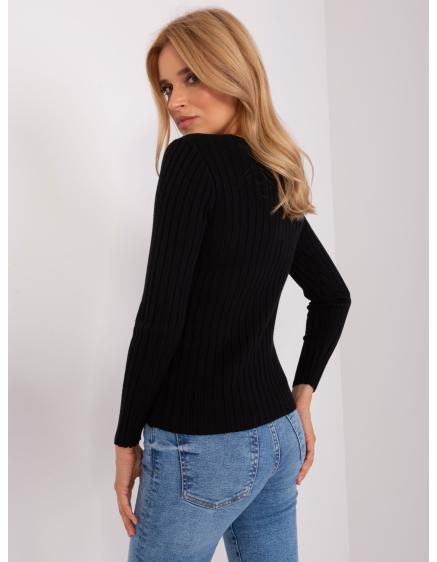 Női pulóver BROCKA fekete