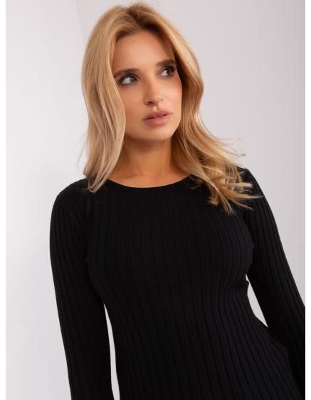 Női pulóver BROCKA fekete