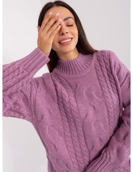 Női garbó ruha ACKA lila