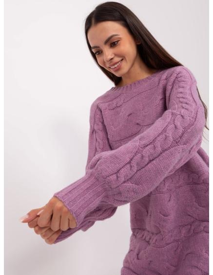 Női WHABA sálas ruha lila