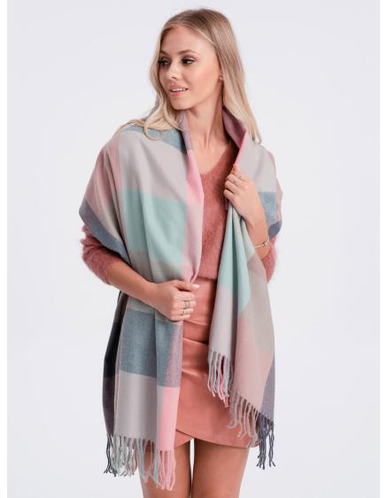 Női sál ALR063 rózsaszín