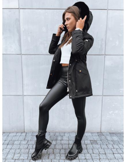 Dámska zimná bunda parka GODDESS čierna