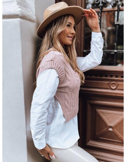 Női pulóver CELESTIA rózsaszín