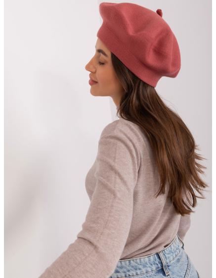 Dámská zimní čepice OITE cihlová 