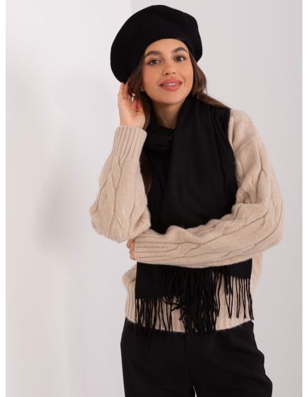 Dámský baret pro ženy JENA černý 