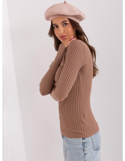 Női kasmír barett AETI bézs