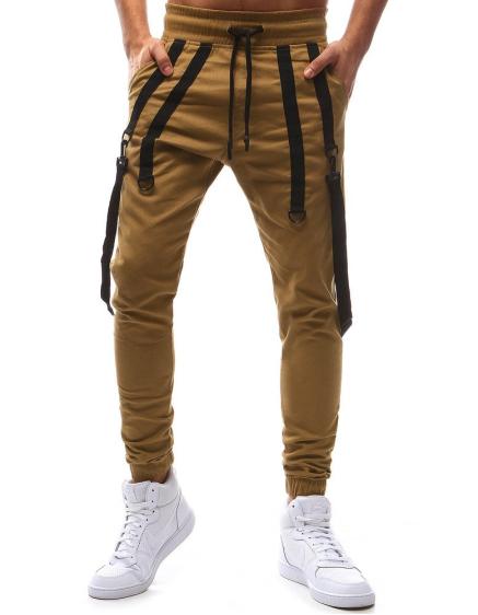 Pánske joggery hnedé