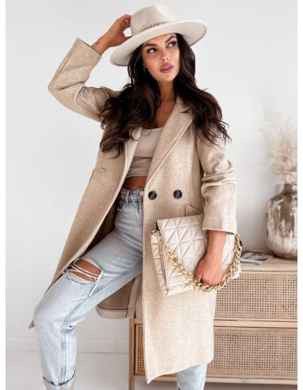 Dámsky jesenný kabát HARVEST svetlo béžový