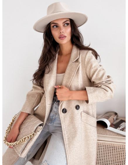 Dámsky jesenný kabát HARVEST svetlo béžový