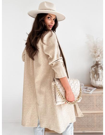 Dámsky jesenný kabát HARVEST svetlo béžový
