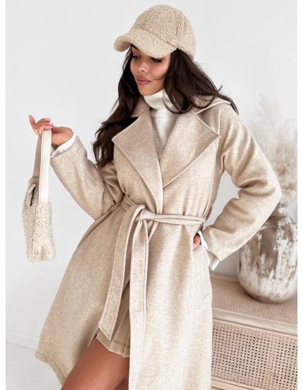 Női őszi kabát NANCY világos bézs