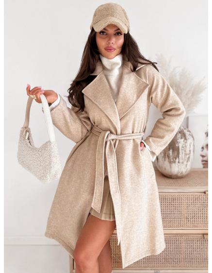 Női őszi kabát NANCY világos bézs