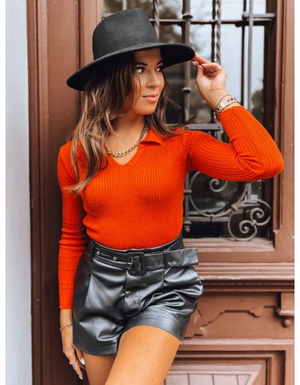 Női pulóver MAVEN narancssárga