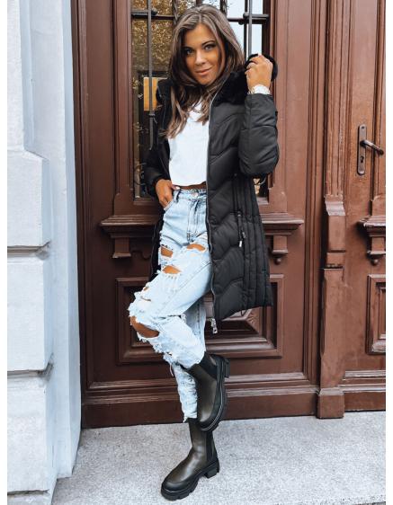 Női télikabát WINTERFASH fekete