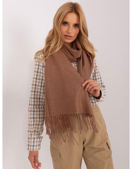 Dámská šála PLETEA hnědá