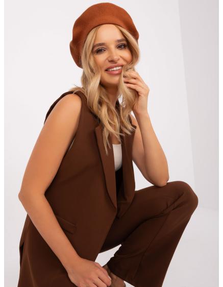 Női kasmír barett ONIMY világosbarna