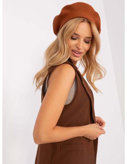 Női kasmír barett ONIMY világosbarna