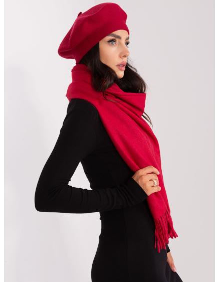 Női sál RAD bordó