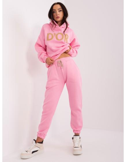 Női kétrészes szett NOR rózsaszín