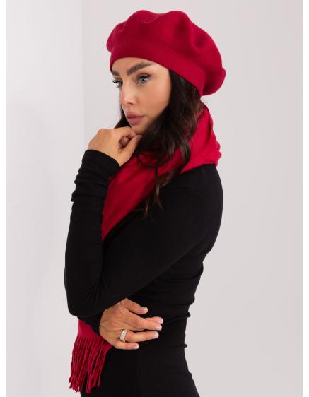 Dámský baret NESS bordó
