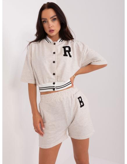 Női szett DAGE világos bézs