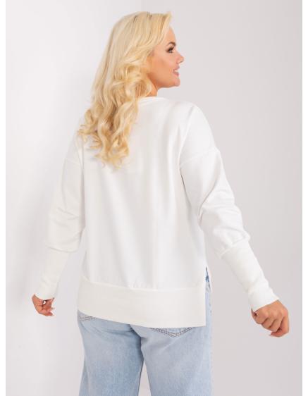 Női plus size blúz WOLLA ecru