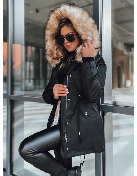 Dámská zimní bunda parka GARNET černá