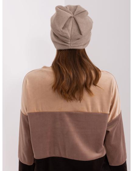 Női sapka MIELL sötétbézs