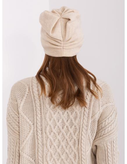 Női sapka KIS bézs