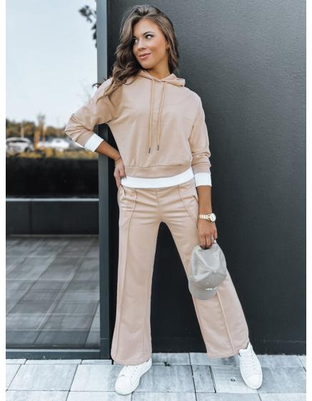 Dámska tepláková súprava SANELIS light beige