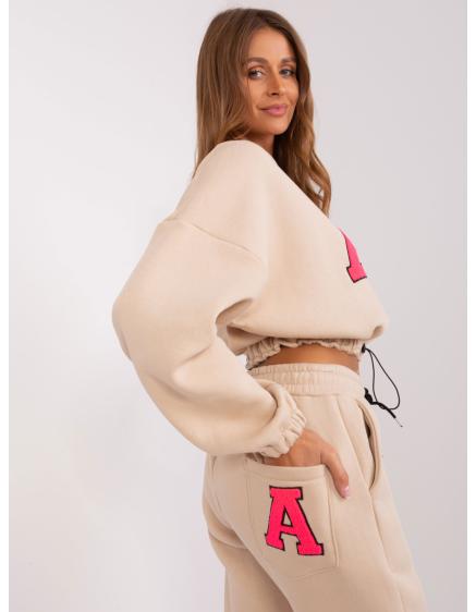 Női szett EINGA bézs és fluo