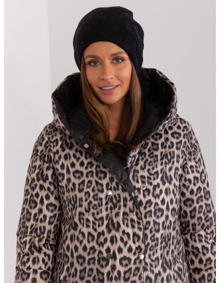 Dámská čepice s kamínky RENT černá