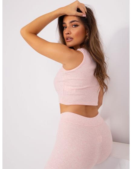 Dámska súprava s mikinou BENJAMIN svetloružová