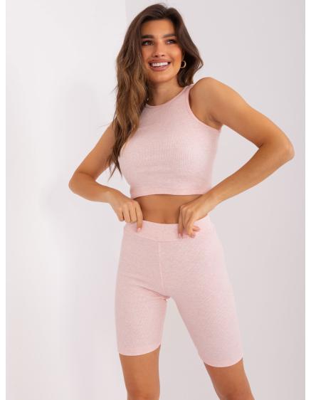 Dámska súprava s mikinou BENJAMIN svetloružová