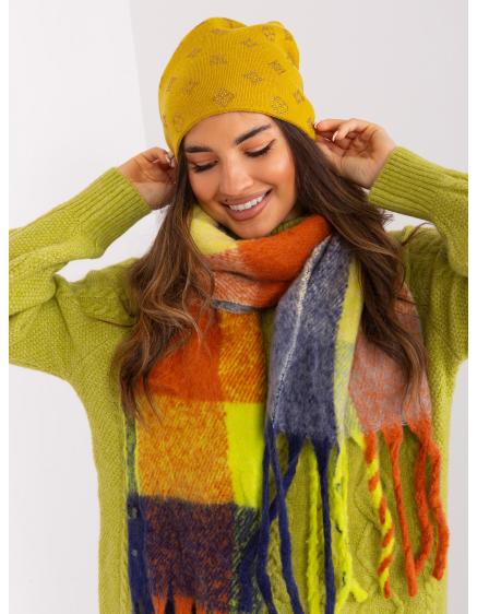 Dámska kašmírová čiapka CALUA olivová