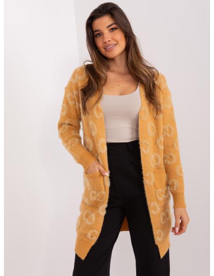 Dámský svetr vzorovaný ALANA hnědý