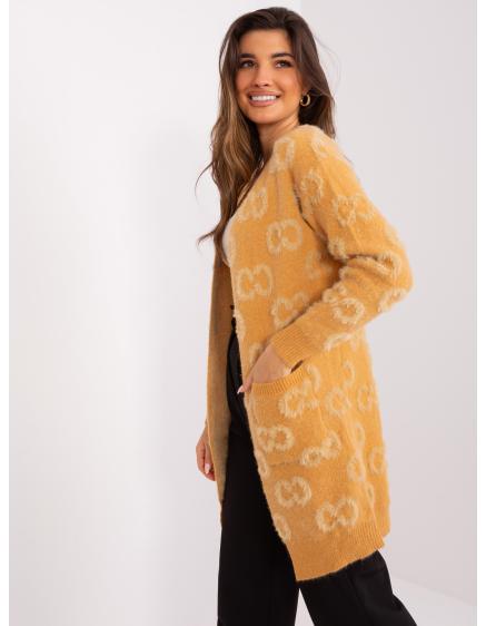 Dámský svetr vzorovaný ALANA hnědý