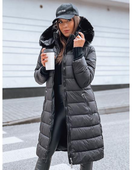 Dámska prešívaná zimná bunda SNOWSCAPE čierna