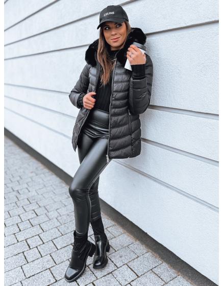 Dámská prošívaná zimní bunda LUNA černá