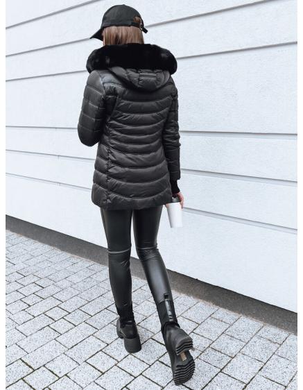 Dámská prošívaná zimní bunda LUNA černá