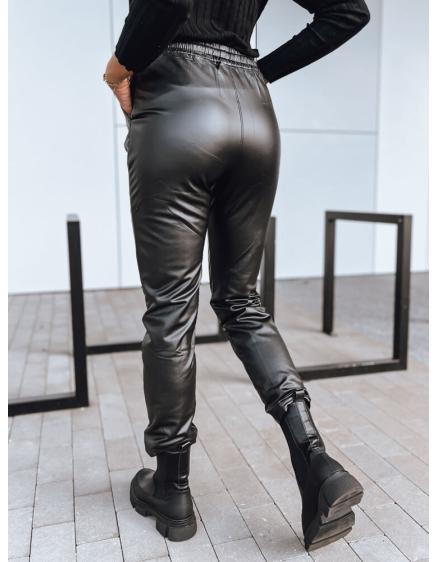 Dámské voskované kalhoty LAPIS černé