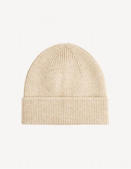 Kötött sapka Viribean bézs