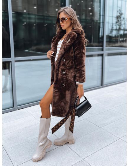 Kožuch ROYALTY kávový