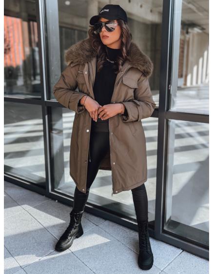 Dámská bunda typu parka MARBLIS khaki