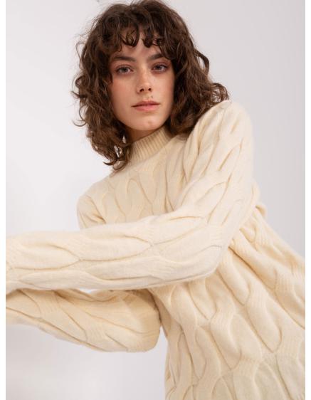 Dámský svetr JIEL krémový 