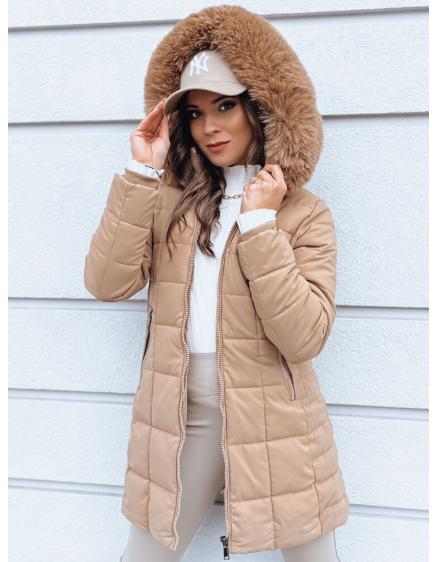 Dámska bunda CIDRA béžová