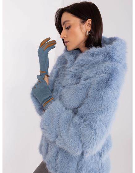 Női kötött kesztyű ALEXIA kék