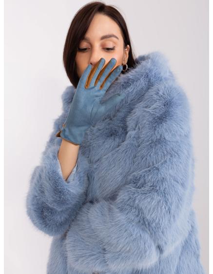 Női kötött kesztyű ALEXIA kék