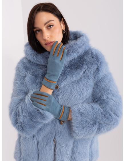 Női kötött kesztyű ALEXIA kék