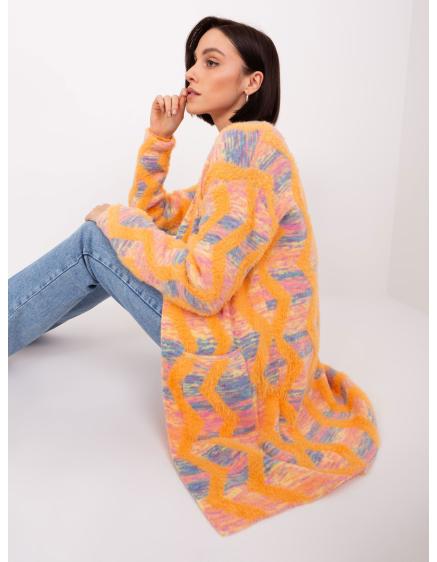 Női pulóver AMIRA narancssárga